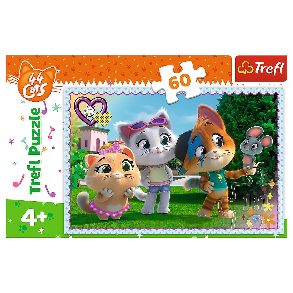 PUZZLE 60 ELEMENTS OF FUN WITH FRIENDS TREFL 17378